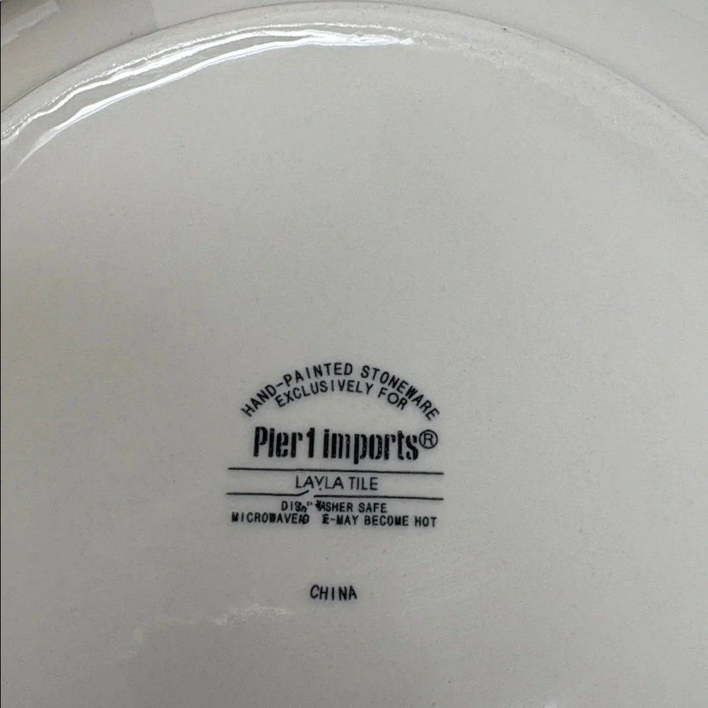 PIER 1 IMPORTS Set of 4 Layla Tile 8